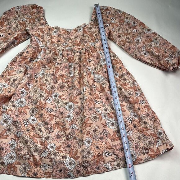 J Crew Babydoll mini Dress Ditzy Floral Puff Sleeve Cottagecore Prairie Peasant - Picture 10 of 16